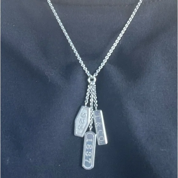 Tiffany & Co. RARE Necklace 18” GIFTABLE Sterling Silver,Pouch, BOX & BAG - Picture 6 of 17